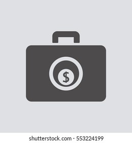  Business  icon, isolated. Flat design. 