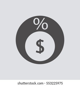 Business icon, isolated. Flat  design. 