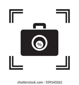  Business  icon, isolated. Flat design. 