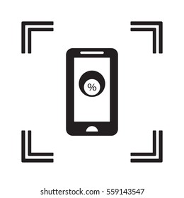  Business  icon, isolated. Flat design. 