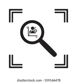  Business   icon, isolated. Flat  design. 