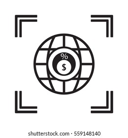  Business   icon, isolated. Flat  design. 