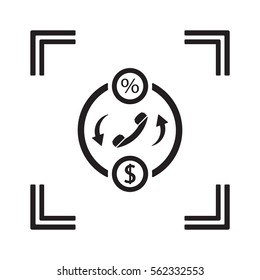  Business   icon, isolated. Flat  design. 