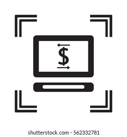  Business   icon, isolated. Flat  design. 