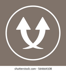  Business   icon, isolated. Flat design. 
