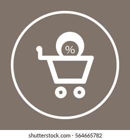  Business  icon, isolated. Flat design. 