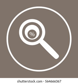  Business  icon, isolated. Flat design. 
