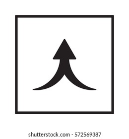 Business   icon, isolated. Flat design. 
