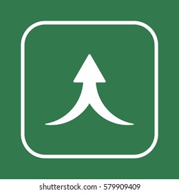  Business   icon, isolated. Flat design. 