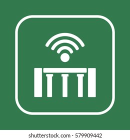  Business   icon, isolated. Flat design. 