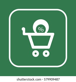  Business  icon, isolated. Flat design. 