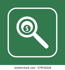  Business  icon, isolated. Flat design. 