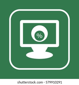  Business  icon, isolated. Flat design. 