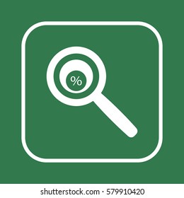  Business  icon, isolated. Flat design. 