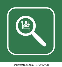  Business   icon, isolated. Flat  design. 