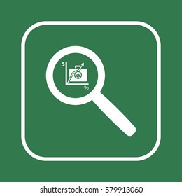  Business   icon, isolated. Flat  design. 
