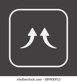  Business   icon, isolated. Flat design. 