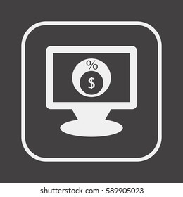  Business  icon, isolated. Flat  design. 