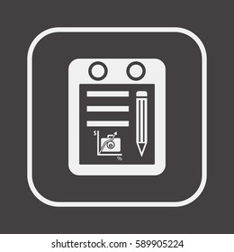  Business   icon, isolated. Flat  design. 