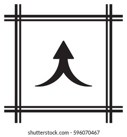  Business   icon, isolated. Flat design. 