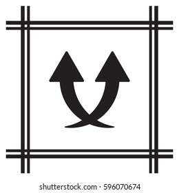  Business   icon, isolated. Flat design. 