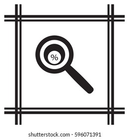  Business  icon, isolated. Flat design. 