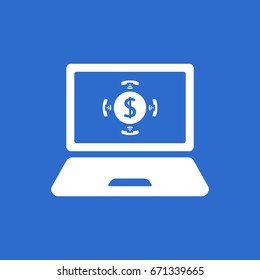  Business   icon, isolated. Flat  design. 