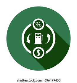  Business   icon, isolated. Flat  design. 