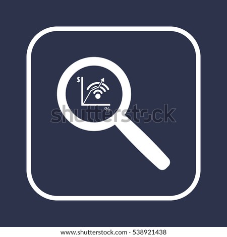  Business   icon, isolated. Flat  design. 