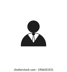 business icon, isolated business sign icon, vector illustration