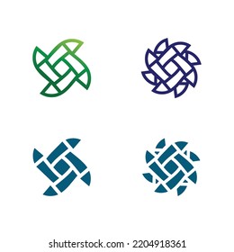 Business icon and logo design vector graphic 