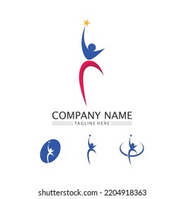 Gráfico vectorial de diseño de iconos y logotipos de empresas 