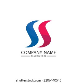 Business icon and logo design vector graphic 
