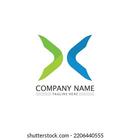 Business icon and logo design vector graphic 