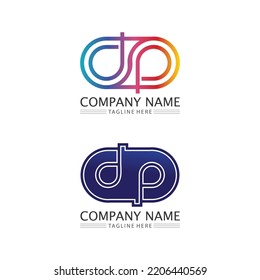 Gráfico vectorial de diseño de iconos y logotipos de empresas 