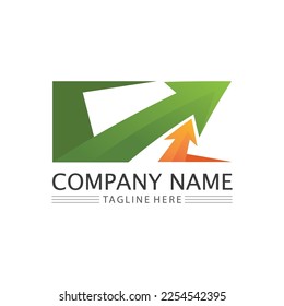 Business icon and logo design vector graphic 