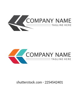 Gráfico vectorial de diseño de iconos y logotipos de empresas 