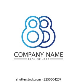 Business icon and logo design vector graphic 