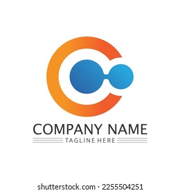 Business icon and logo design vector graphic 