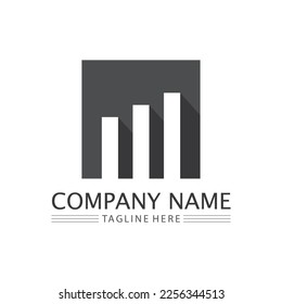 Business icon and logo design vector graphic 