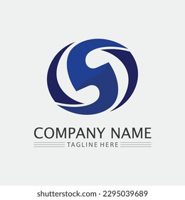 Business icon and logo design vector graphic 