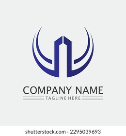 Business icon and logo design vector graphic 