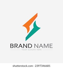 Business icon and logo design vector graphic 