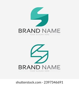 Gráfico vectorial de diseño de iconos y logotipos de empresas 