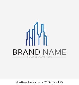 Business icon and logo design vector graphic 