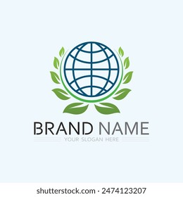 Icono de negocio y diseño de logotipo gráfico de Vector 