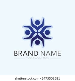Business icon and logo design vector graphic 