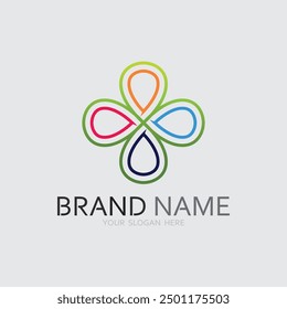 Business icon and logo design vector graphic 