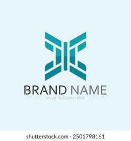 Icono de negocios y diseño de logotipo Vector gráfico 