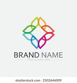 Unternehmenssymbol und Logo-Design, Vektorgrafik 